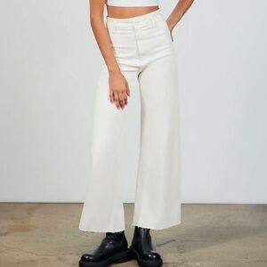 Zara marine straight jeans